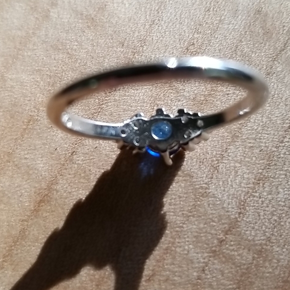 925 Silver Sapphire blues - Picture 3 of 5